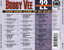Caratula Trasera de Bobby Vee - Take Good Care Of My Baby: 22 Greatest Hits