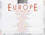 Cartula trasera Europe Hit Collection