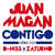 Carátula frontal Juan Magan Contigo (Featuring D-Niss & Zaturno) (Cd Single)