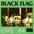 Cartula frontal Black Flag Live '84