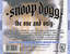 Caratula trasera de The One And Only (Limited Edition) Snoop Dogg