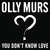 Cartula frontal Olly Murs You Don't Know Love (Cd Single)