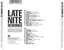 Caratula Trasera de Late Nite Reworks Volume 1 (A Collection Of Remixes By Buscemi)