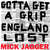 Cartula frontal Mick Jagger Gotta Get A Grip / England Lost (Cd Single)