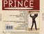 Carátula trasera Prince The Hits 1