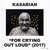 Carátula frontal Kasabian For Crying Out Loud (Deluxe Edition)