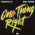 Caratula frontal de One Thing Right (Featuring Kane Brown) (Cd Single) Marshmello