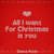Caratula frontal de All I Want For Christmas Is You (Cd Single) Danna Paola