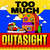 Cartula frontal Outasight Too Much (Cd Single)
