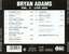 Cartula trasera Bryan Adams Volume 2 Live Usa