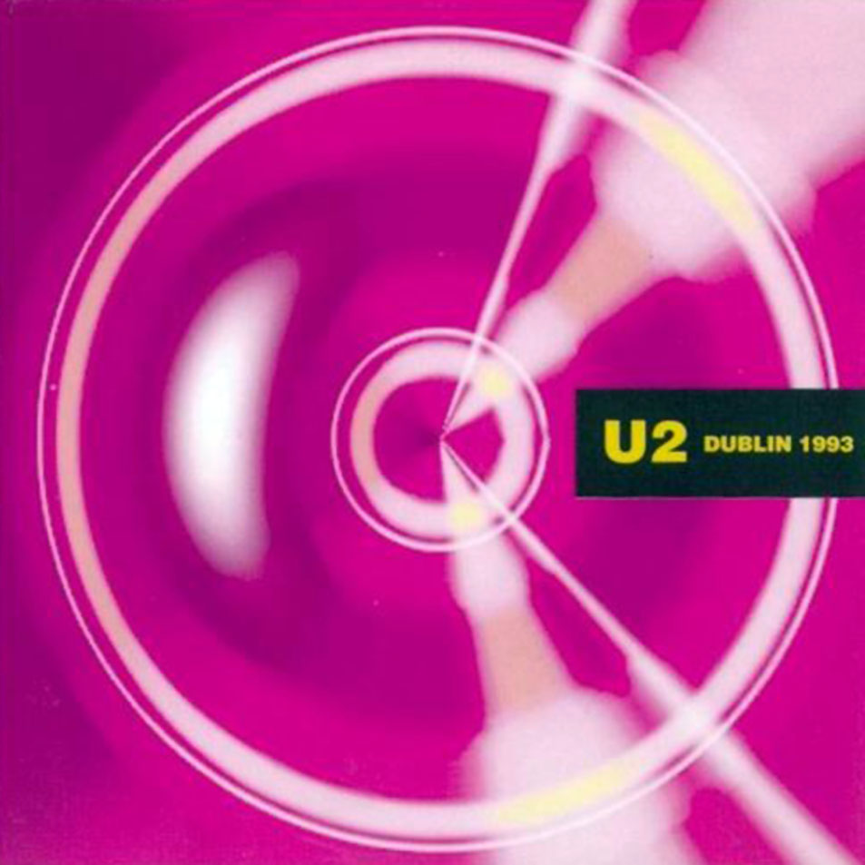 Cartula Frontal de U2 - Dublin 1993