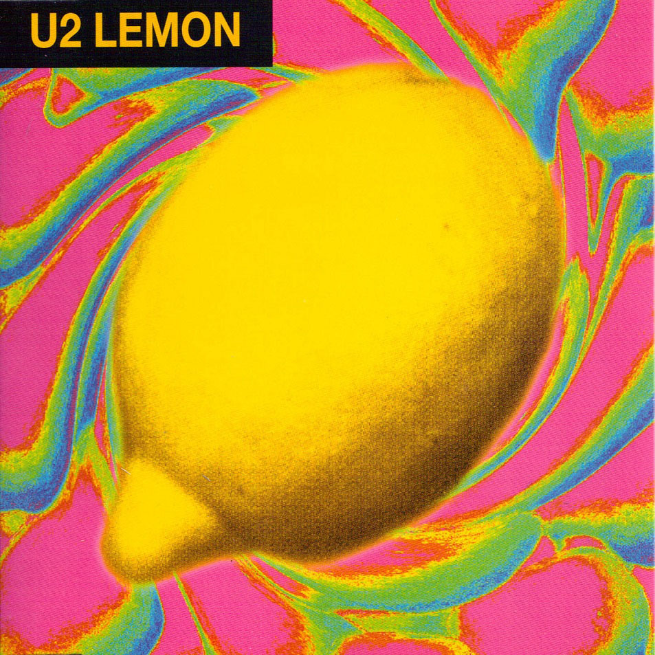 Cartula Frontal de U2 - Lemon (Cd Single)