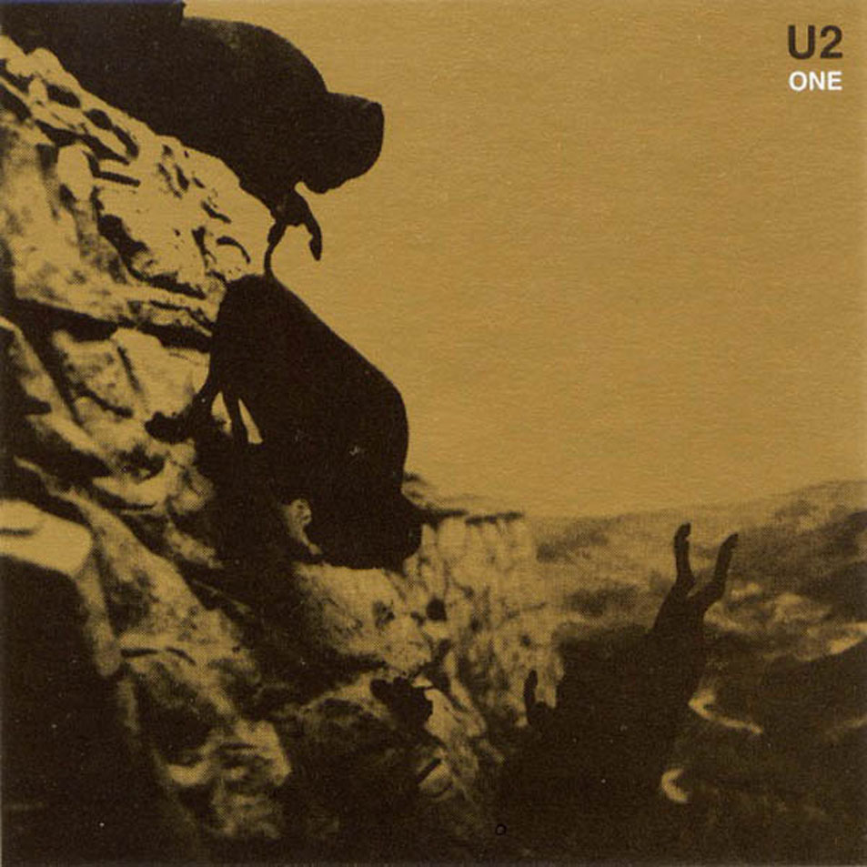 Cartula Frontal de U2 - One (Cd Single)