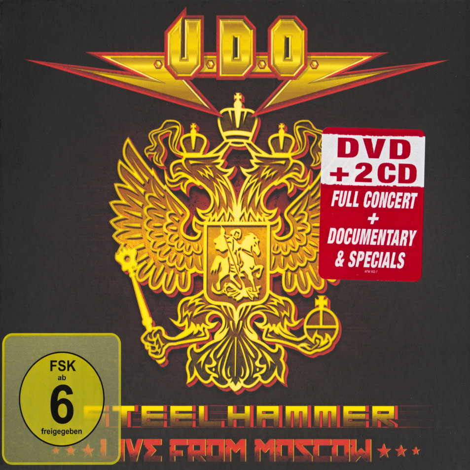 Cartula Frontal de U.d.o. - Steelhammer: Live From Moscow