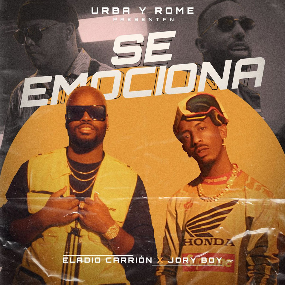 Cartula Frontal de Urba Y Rome - Se Emociona (Featuring Eladio Carrion & Jory Boy) (Cd Single)