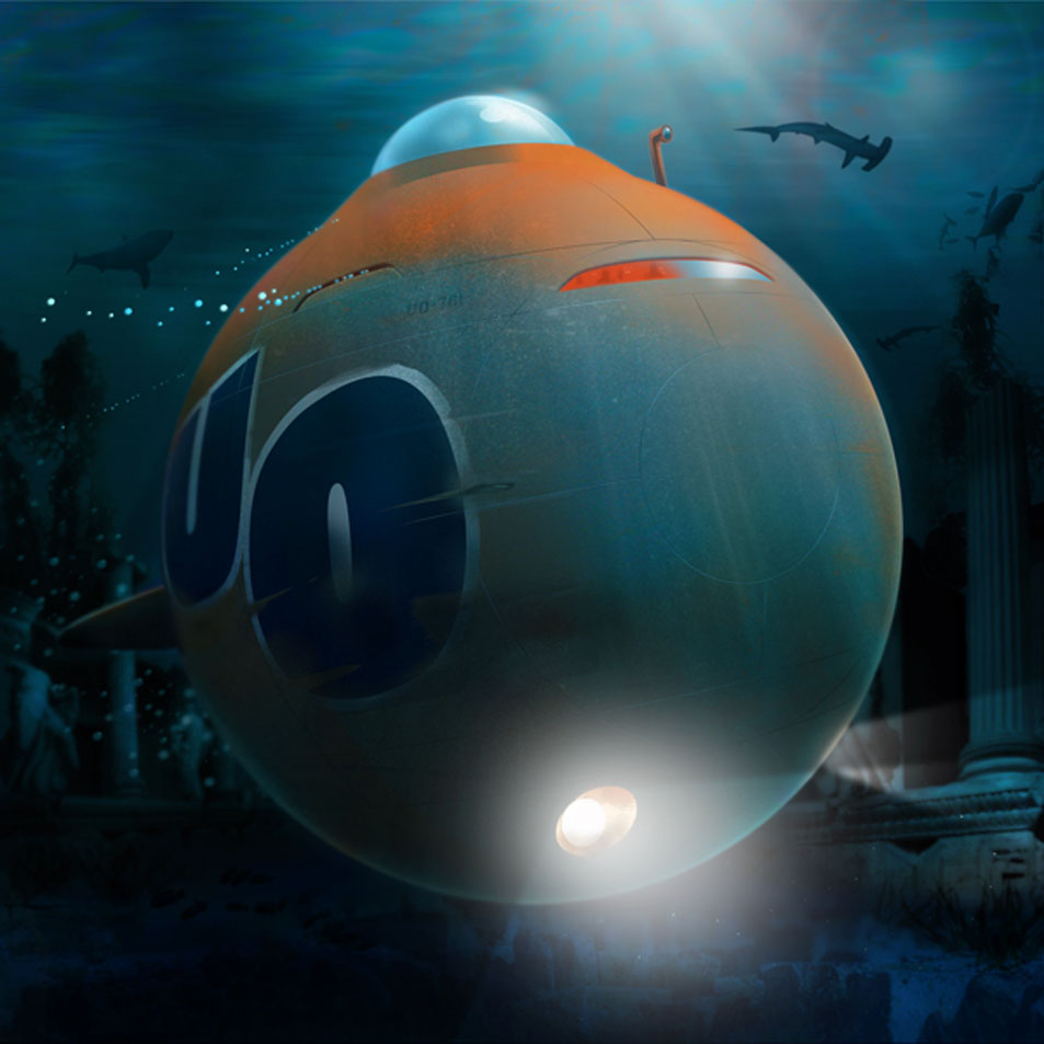 Cartula Frontal de Urge Overkill - Rock & Roll Submarine