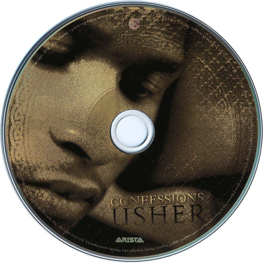 Cartula Cd de Usher - Confessions