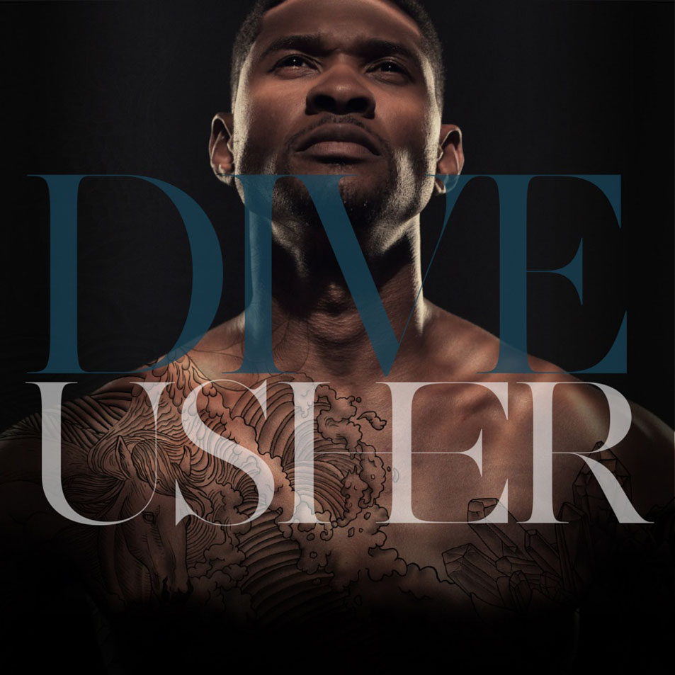 Cartula Frontal de Usher - Dive (Cd Single)