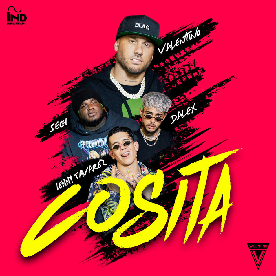 Cartula Frontal de Valentino - Cosita (Featuring Sech, Dalex & Lenny Tavarez) (Cd Single)