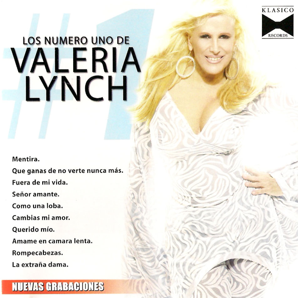 Carátula Frontal de Valeria Lynch - Los Numero Uno De Valeria Lynch