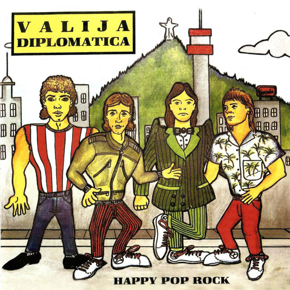 Cartula Frontal de Valija Diplomatica - Happy Pop Rock