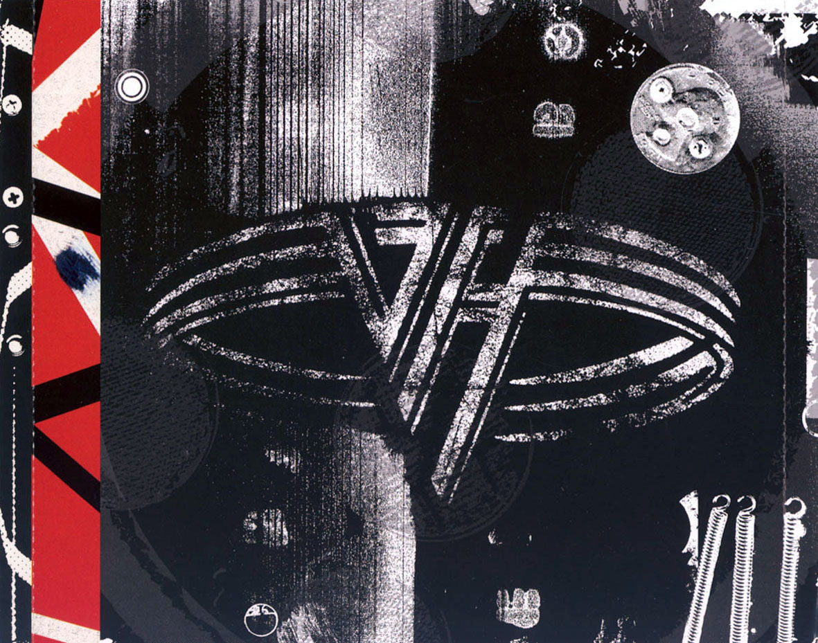 Cartula Interior Trasera de Van Halen - The Best Of Both Worlds