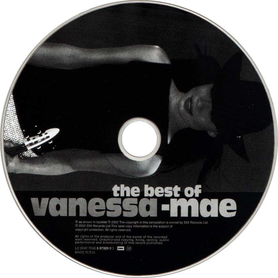 Cartula Cd de Vanessa-Mae - The Best Of Vanessa-Mae