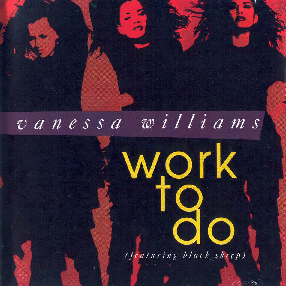 Cartula Frontal de Vanessa Williams - Work To Do