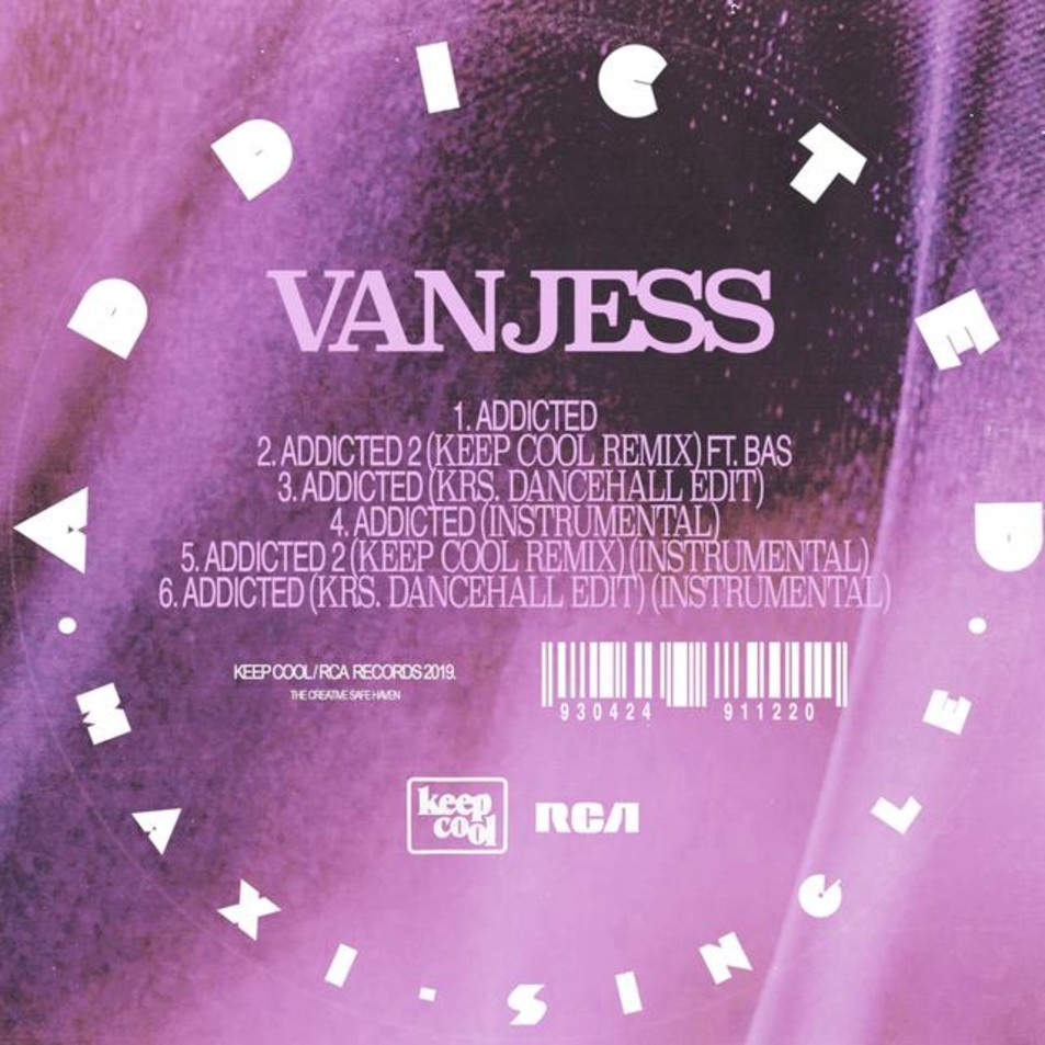 Cartula Frontal de Vanjess - Addicted (Cd Single)