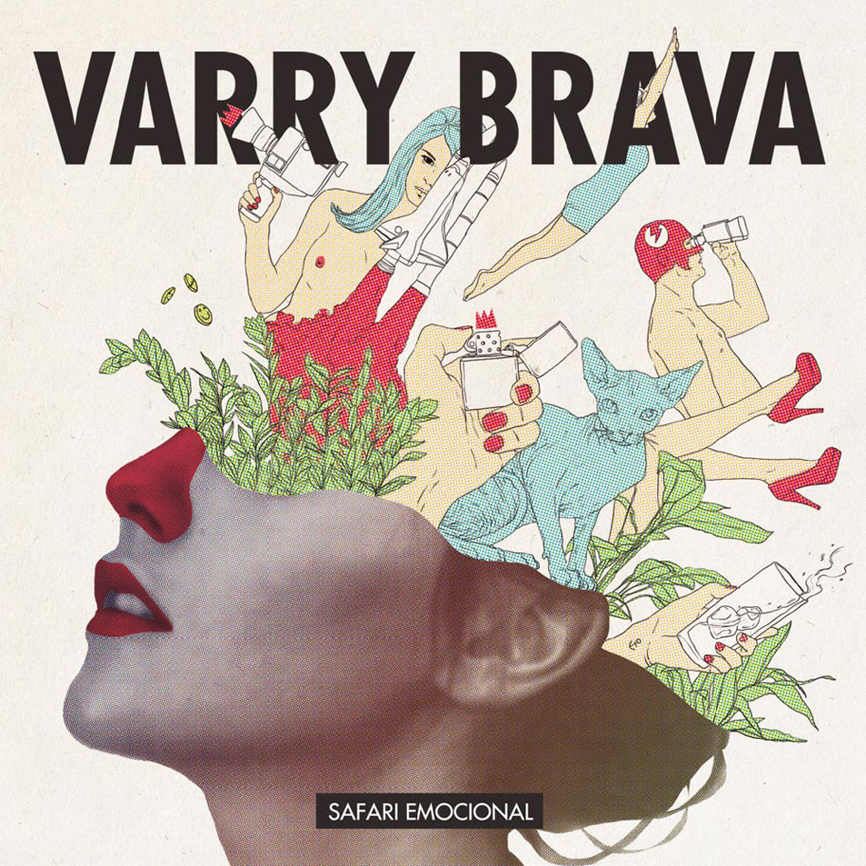 Cartula Frontal de Varry Brava - Safari Emocional