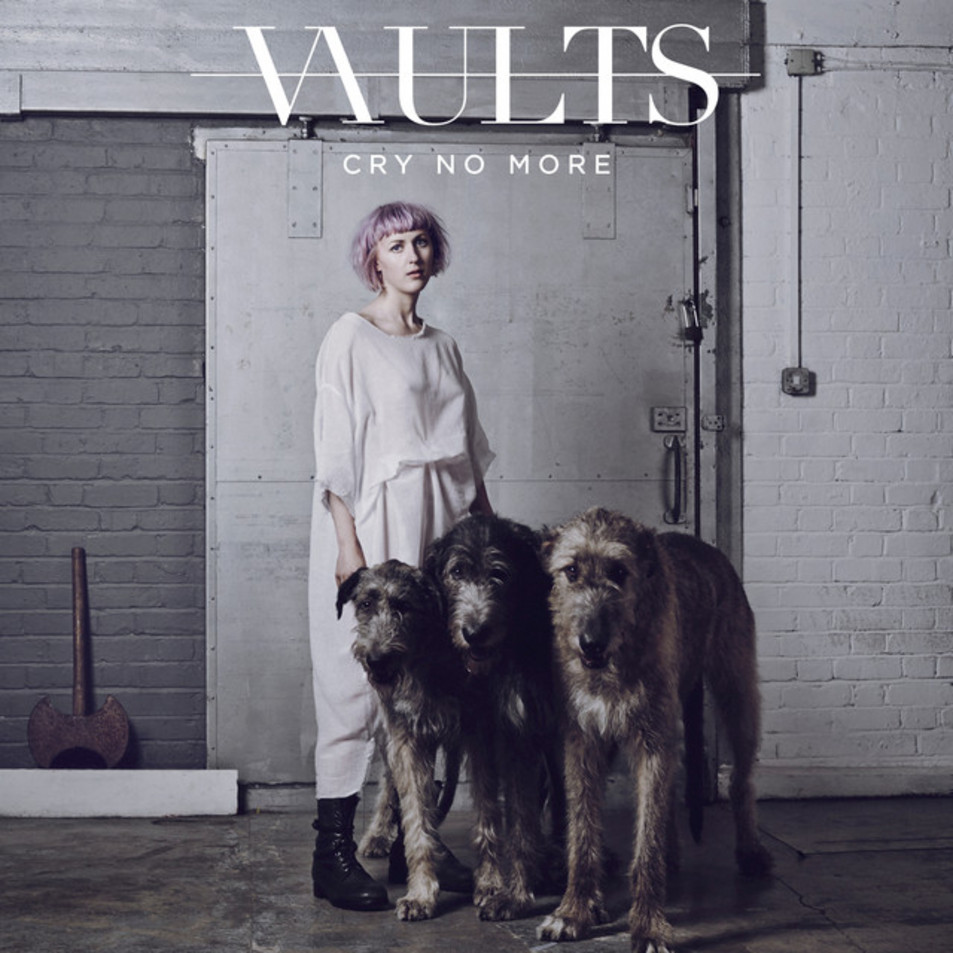 Cartula Frontal de Vaults - Cry No More (Cd Single)