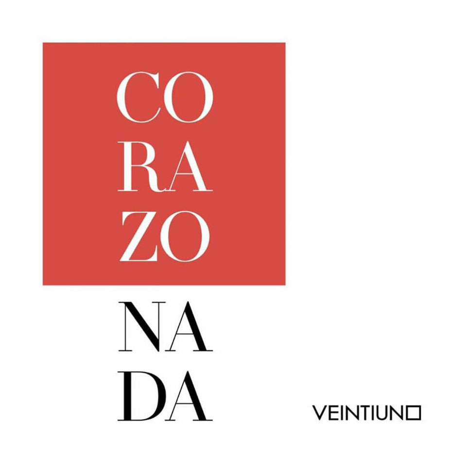 Cartula Frontal de Veintiuno - Corazonada