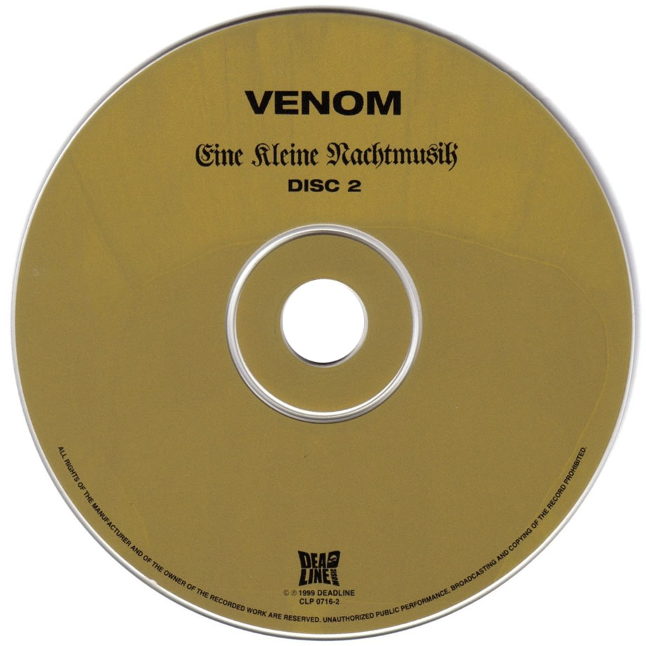 Cartula Cd2 de Venom - Eine Kleine Nachtmusik