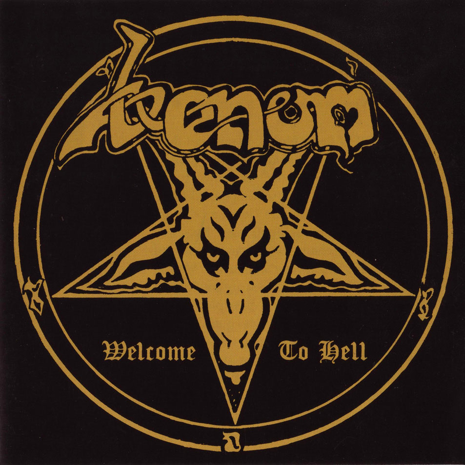 Cartula Frontal de Venom - Welcome To Hell
