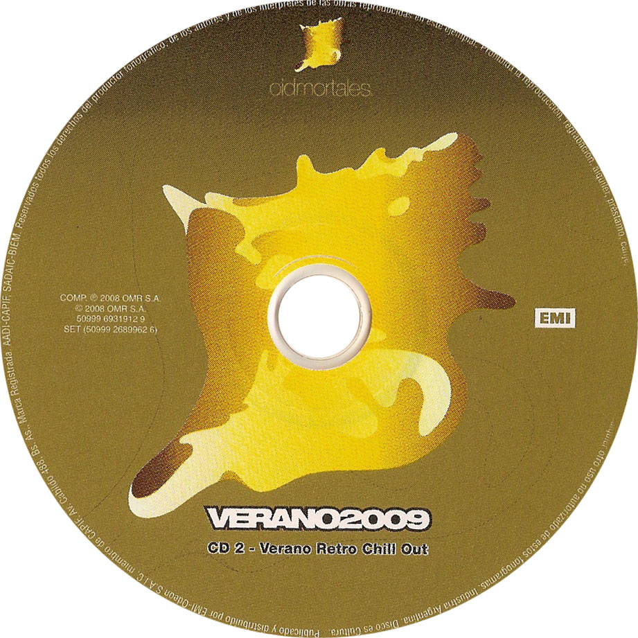 Cartula Cd2 de Verano 2009