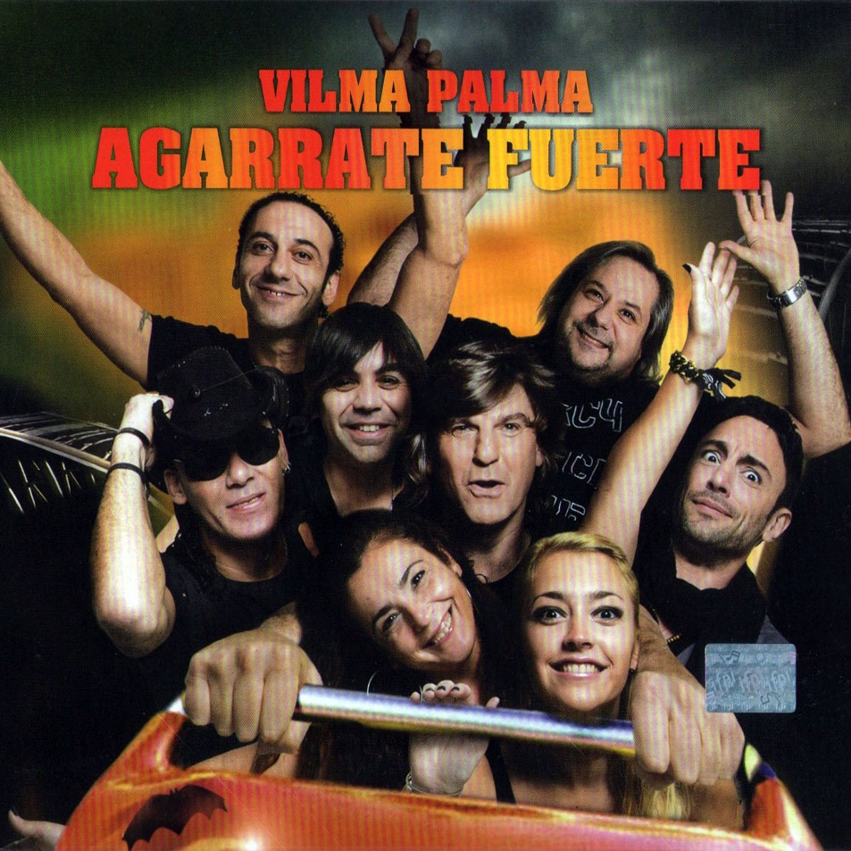 Cartula Frontal de Vilma Palma E Vampiros - Agarrate Fuerte