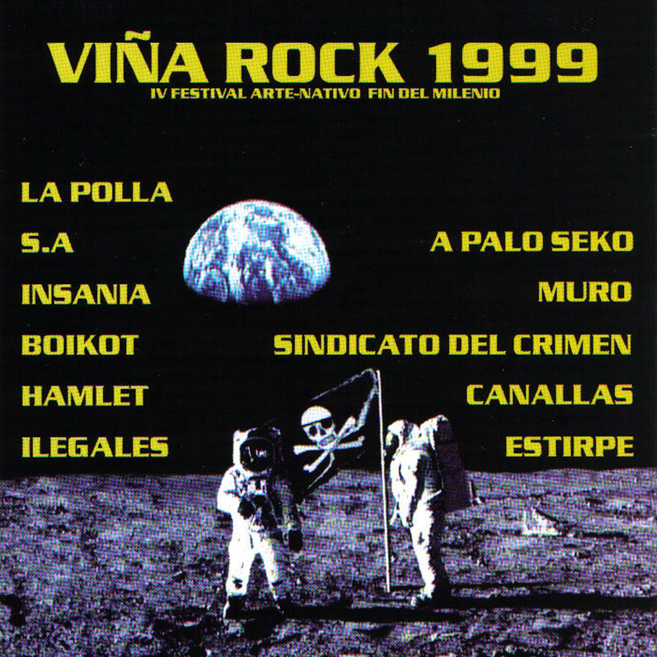 Cartula Frontal de Via Rock 1999