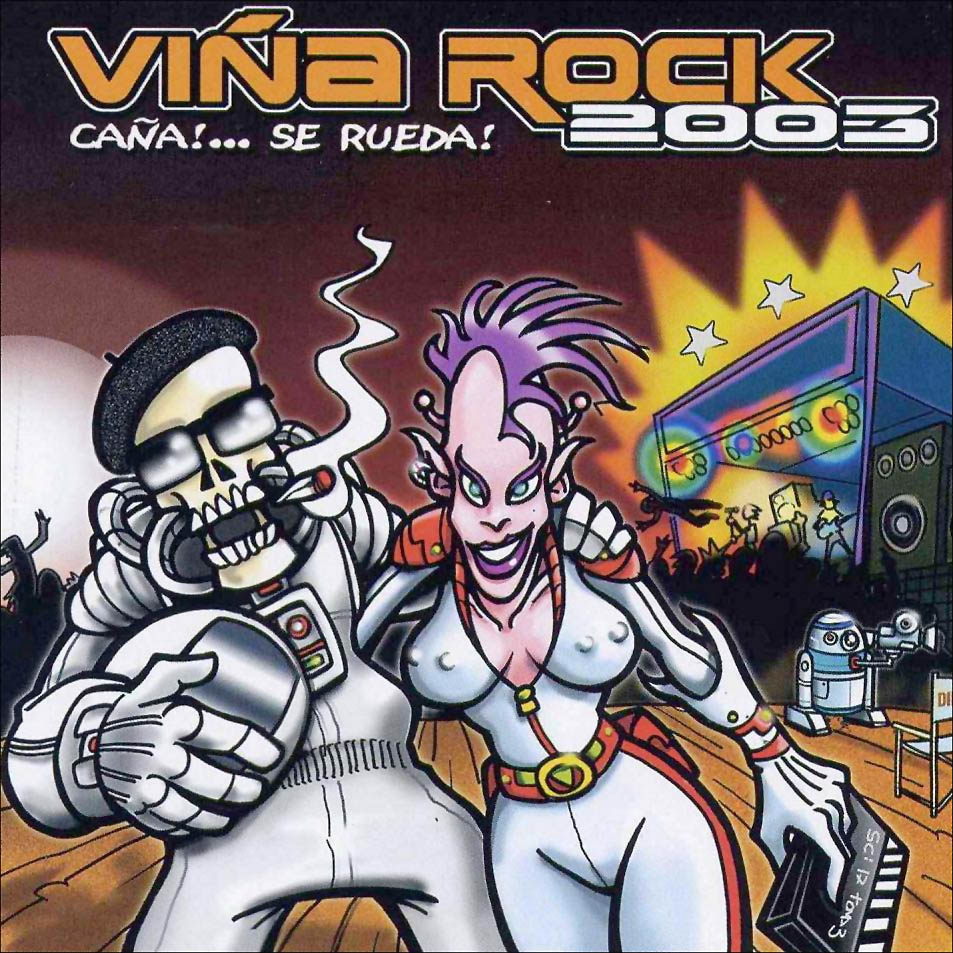 Cartula Frontal de Via Rock 2003