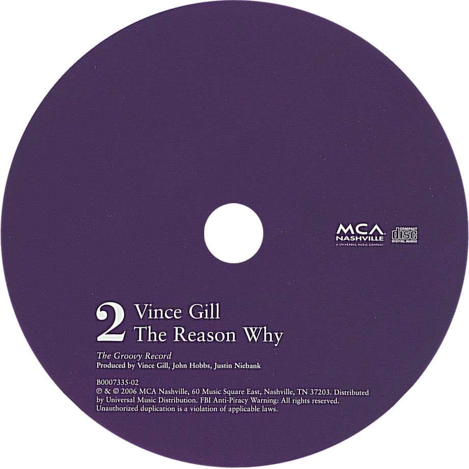 Cartula Cd2 de Vince Gill - These Days