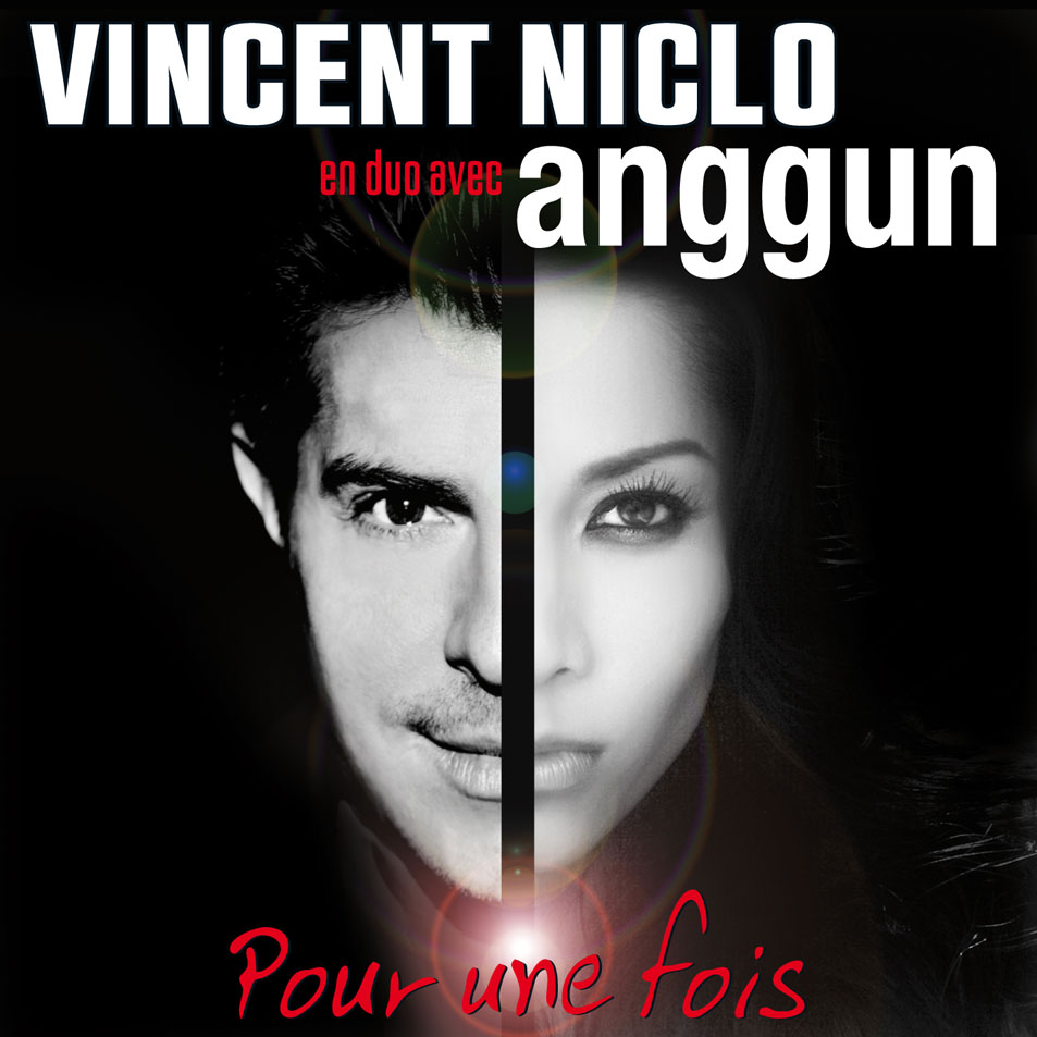 Cartula Frontal de Vincent Niclo - Pour Une Fois En Duo Avec Anggun (Cd Single)