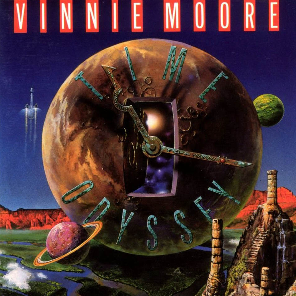 Cartula Frontal de Vinnie Moore - Time Odyssey