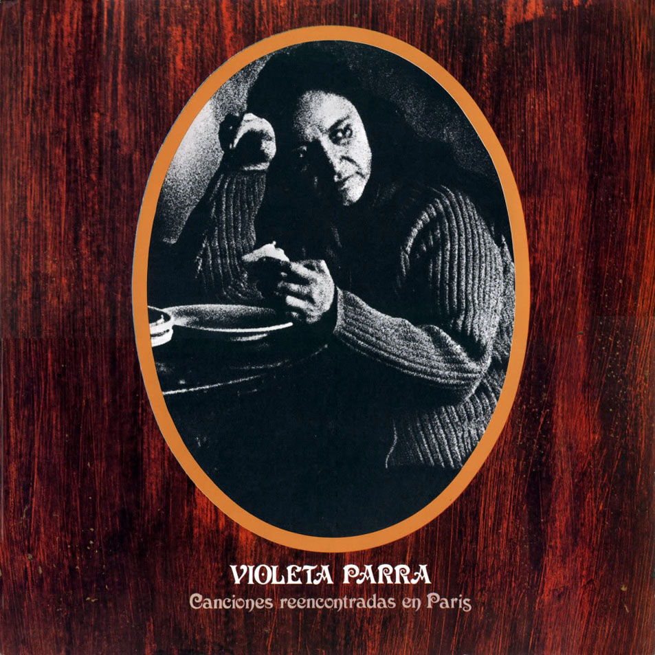 Cartula Frontal de Violeta Parra - Canciones Reencontradas En Paris