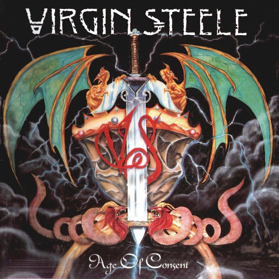 Cartula Frontal de Virgin Steele - Age Of Consent