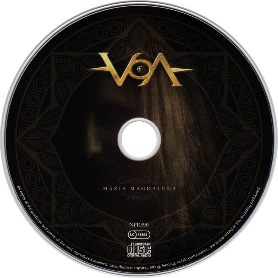 Cartula Cd de Visions Of Atlantis - Maria Magdalena (Ep)