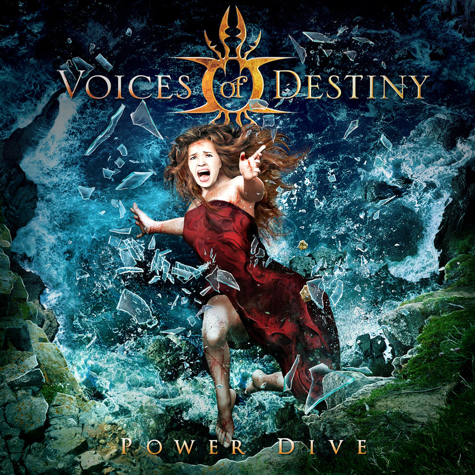 Cartula Frontal de Voices Of Destiny - Power Dive