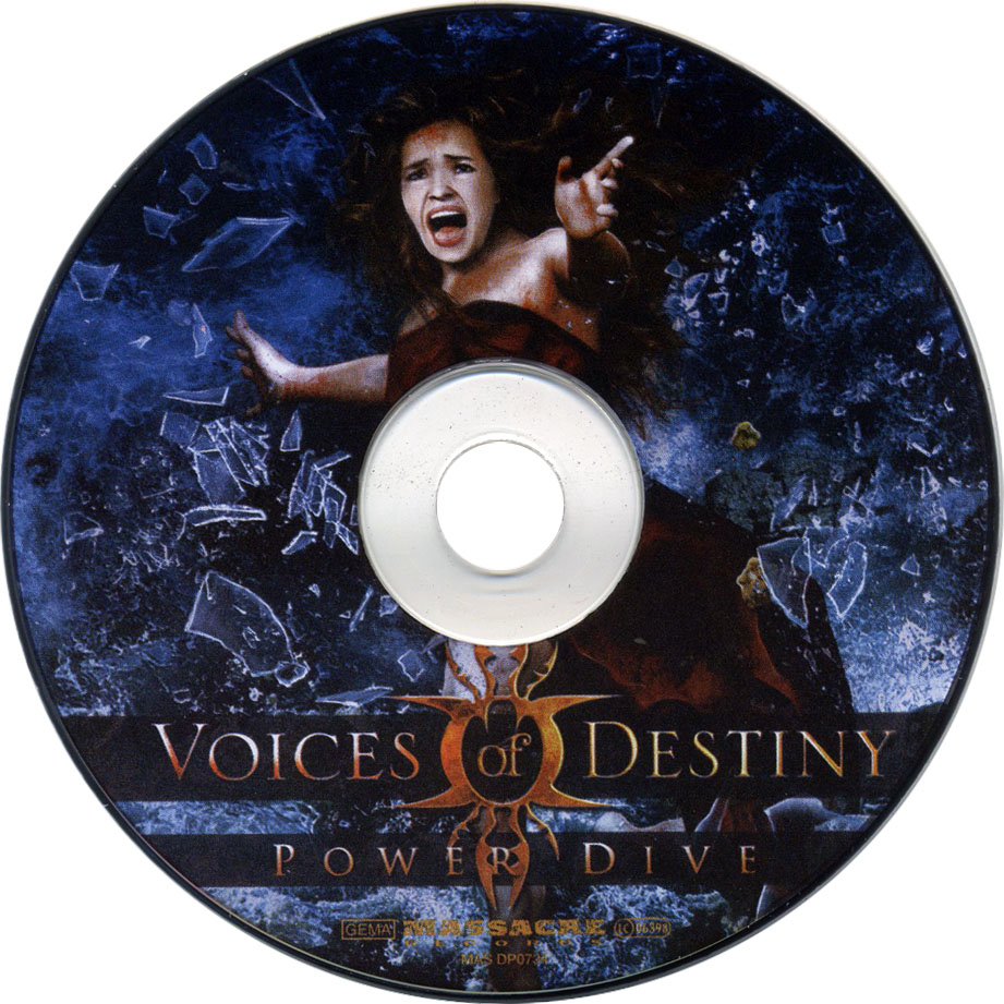 Cartula Cd de Voices Of Destiny - Power Dive (Limited Edition)