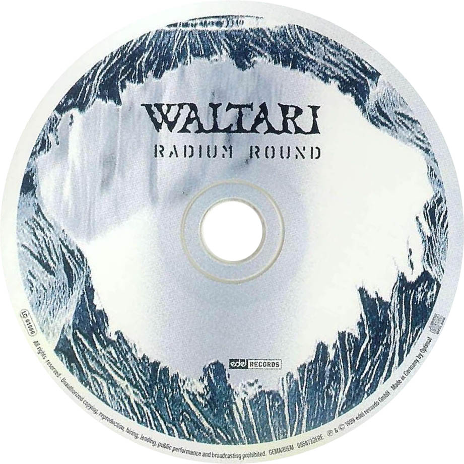 Cartula Cd de Waltari - Radium Round