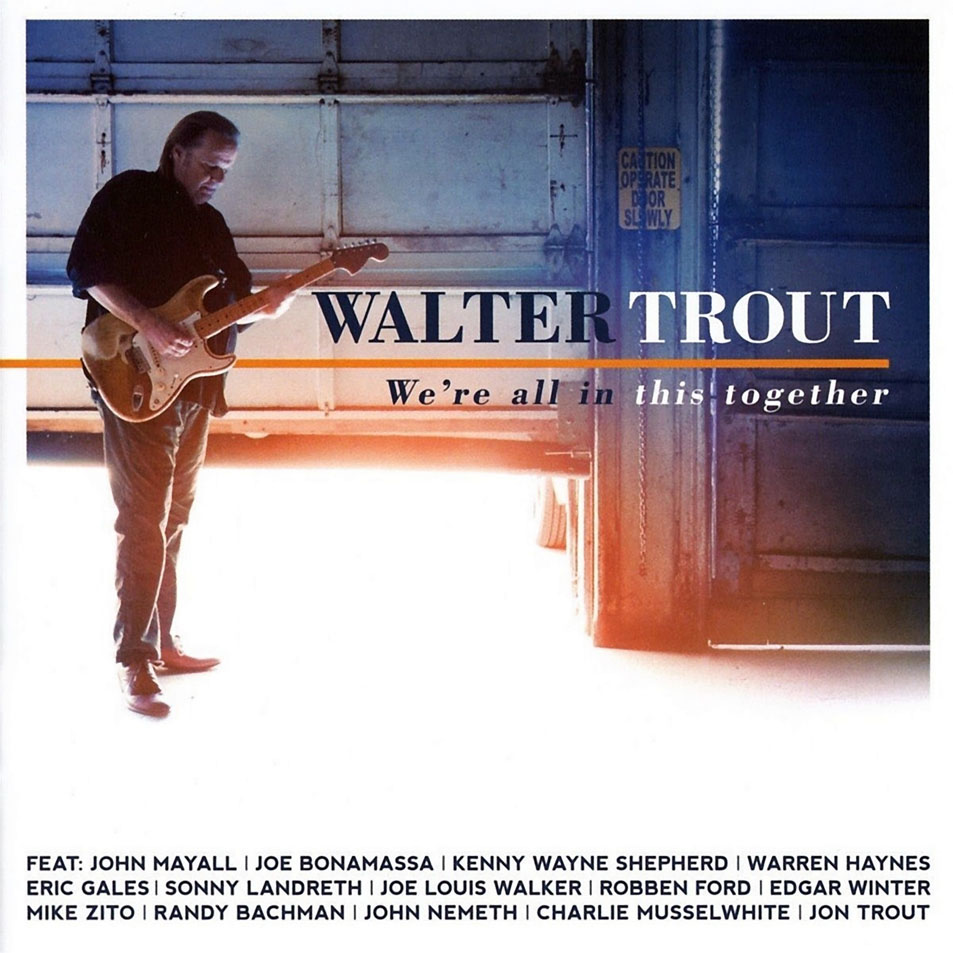 Cartula Frontal de Walter Trout - We're All In This Together