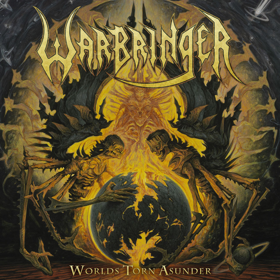 Cartula Frontal de Warbringer - Worlds Torn Asunder
