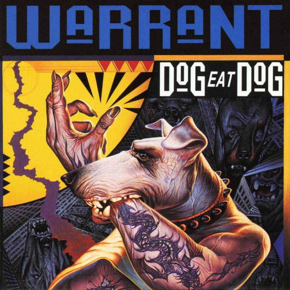 Cartula Frontal de Warrant - Dog Eat Dog